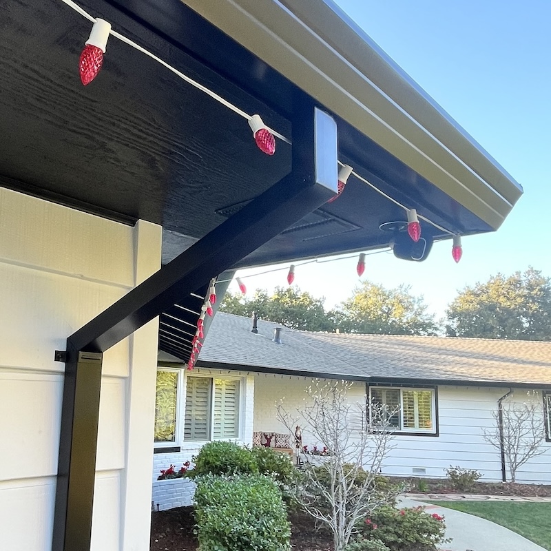 Downspout Steel Black Color